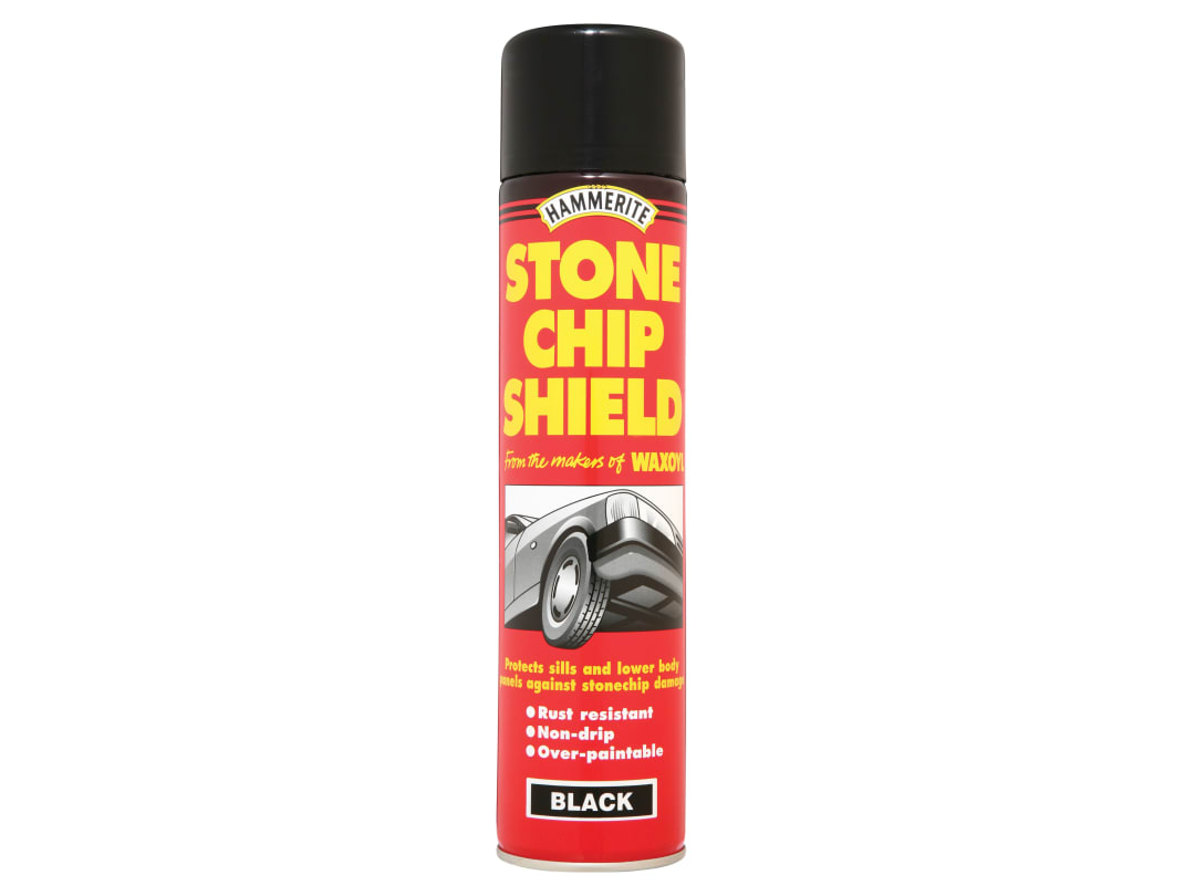 Hammerite Stonechip Shield Black Aerosol 600ml 5092832