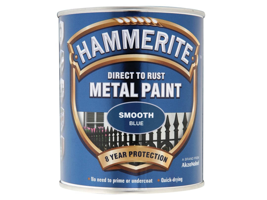 Hammerite Direct To Metal Smooth Blue 750ml 5092826