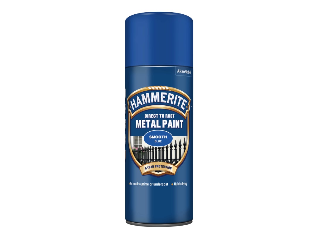 Hammerite Smooth Finish Aerosol Blue 400ml 5092970