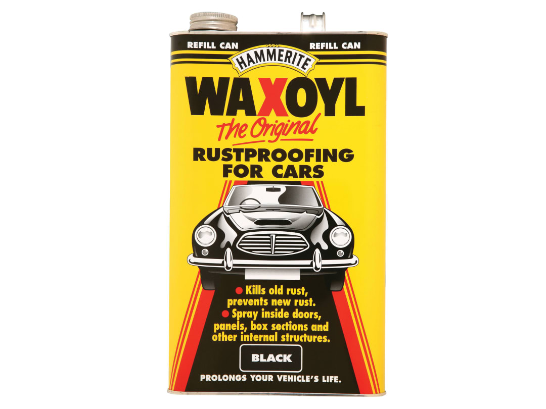 Hammerite Waxoyl Refill Can Black 5 Litre 5092949