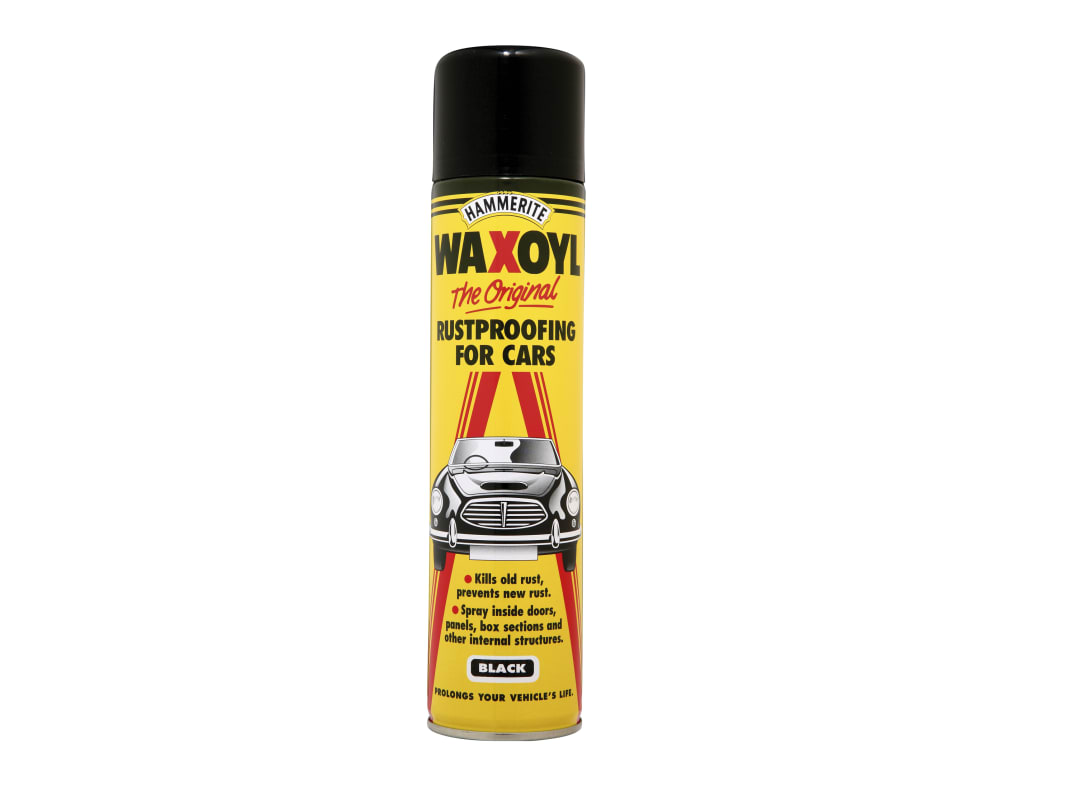Hammerite Waxoyl Black Aerosol 400ml 5092855