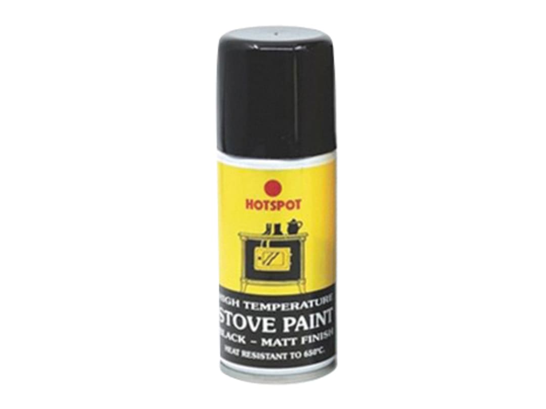 Hotspot Stove Paint Matt Black Aerosol 450ml HS200941