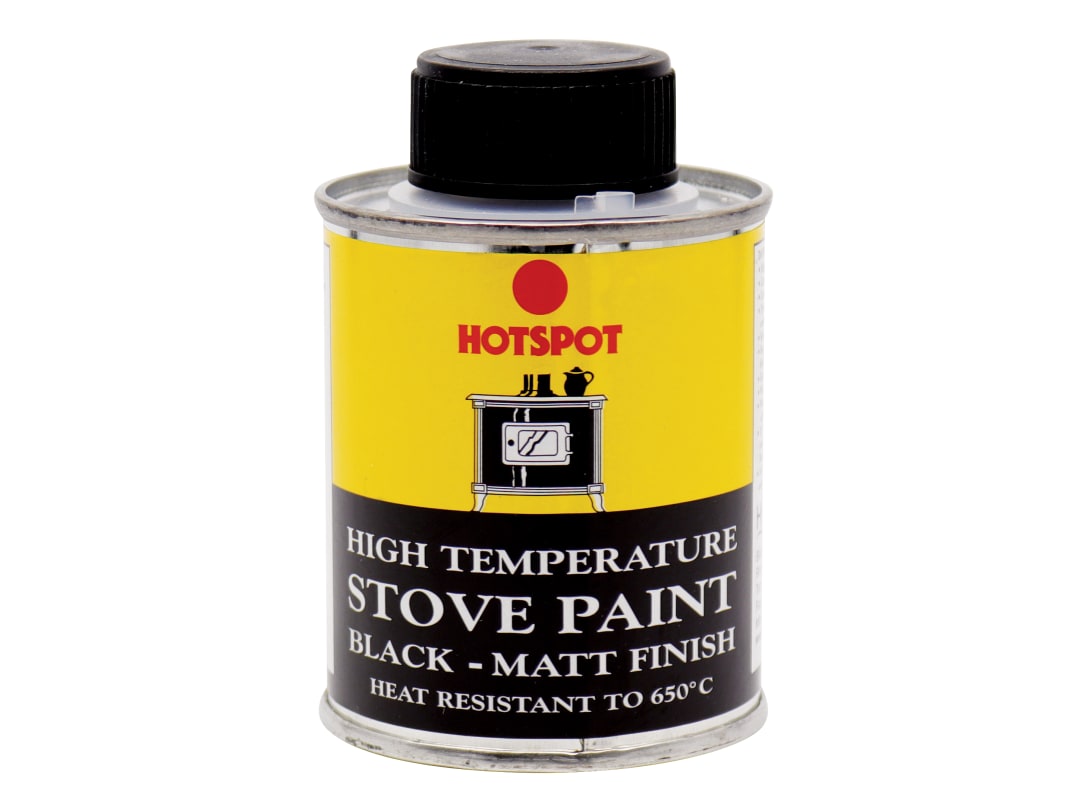 Hotspot Stove Paint Tin Black 100ml HS201010