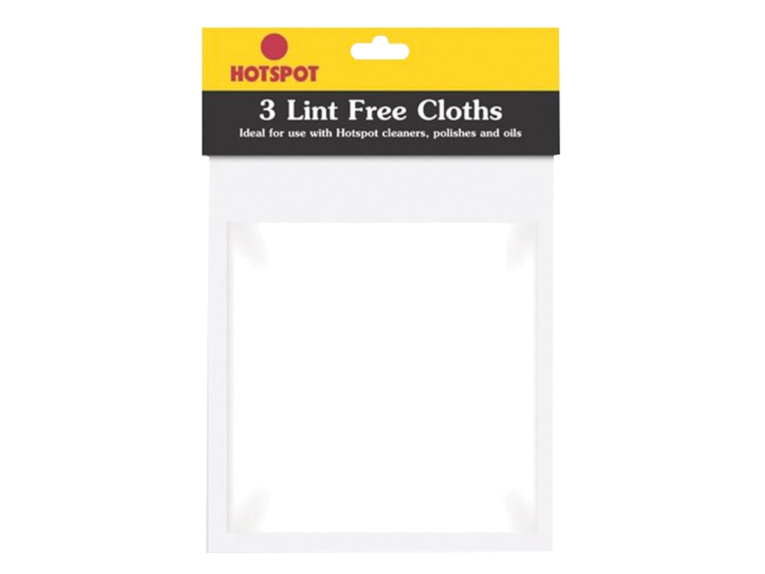 Hotspot Lint Free Cloths x 3 HSLFCT003 HSLFCT003