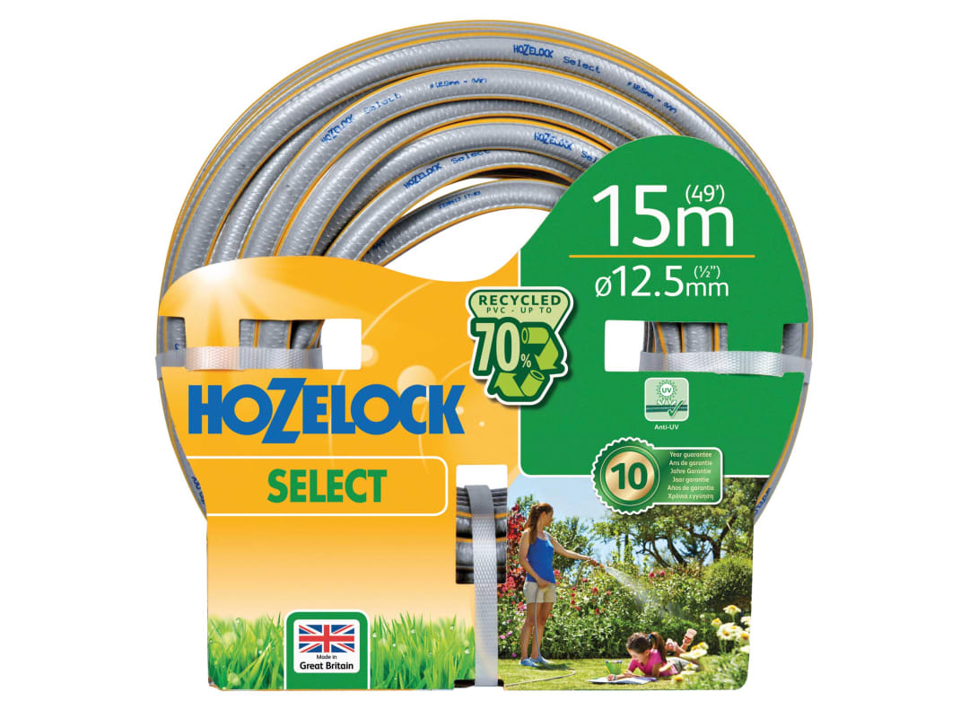 Hozelock Select Hose 12.5mm 15m 100-100-577 100-100-577