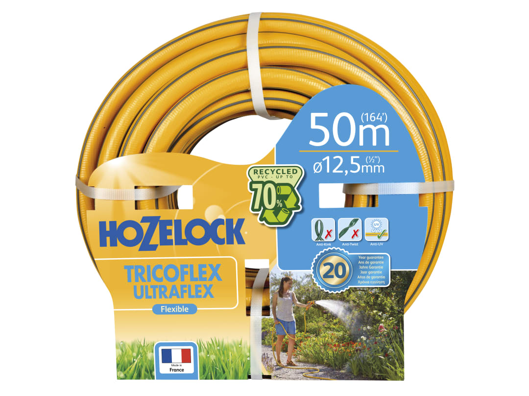 Hozelock 7750 Ultraflex Hose 50m 12.5mm (1/2in) Diameter 100-100-620