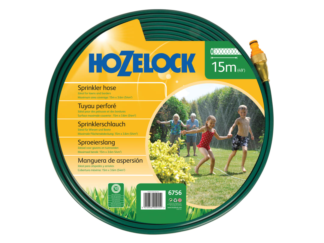 Hozelock 6756 Sprinkler Hose 15m 100-001-912