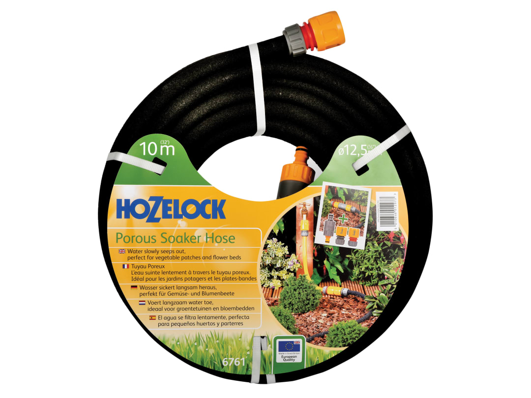 Hozelock 6761 Porous Soaker Hose 10m 12.5mm (1/2in) Diameter 100-001-917