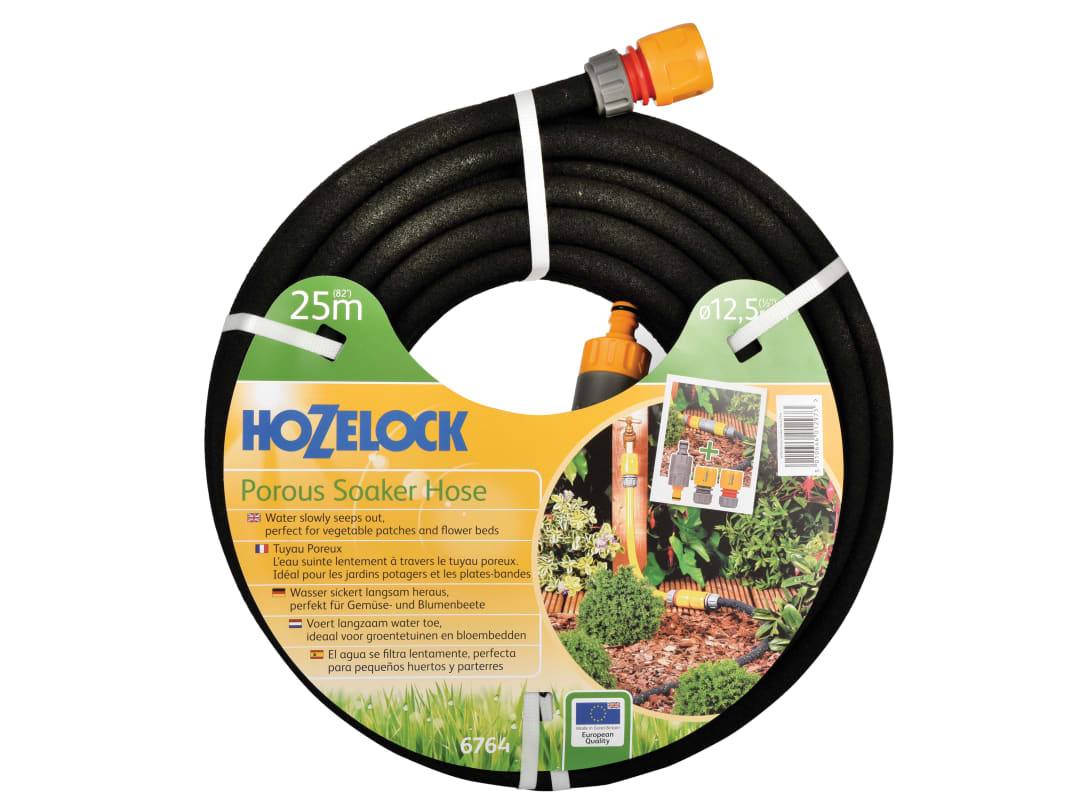 Hozelock 6764 Porous Soaker Hose 25m 12.5mm (1/2in) Diameter 100-001-927