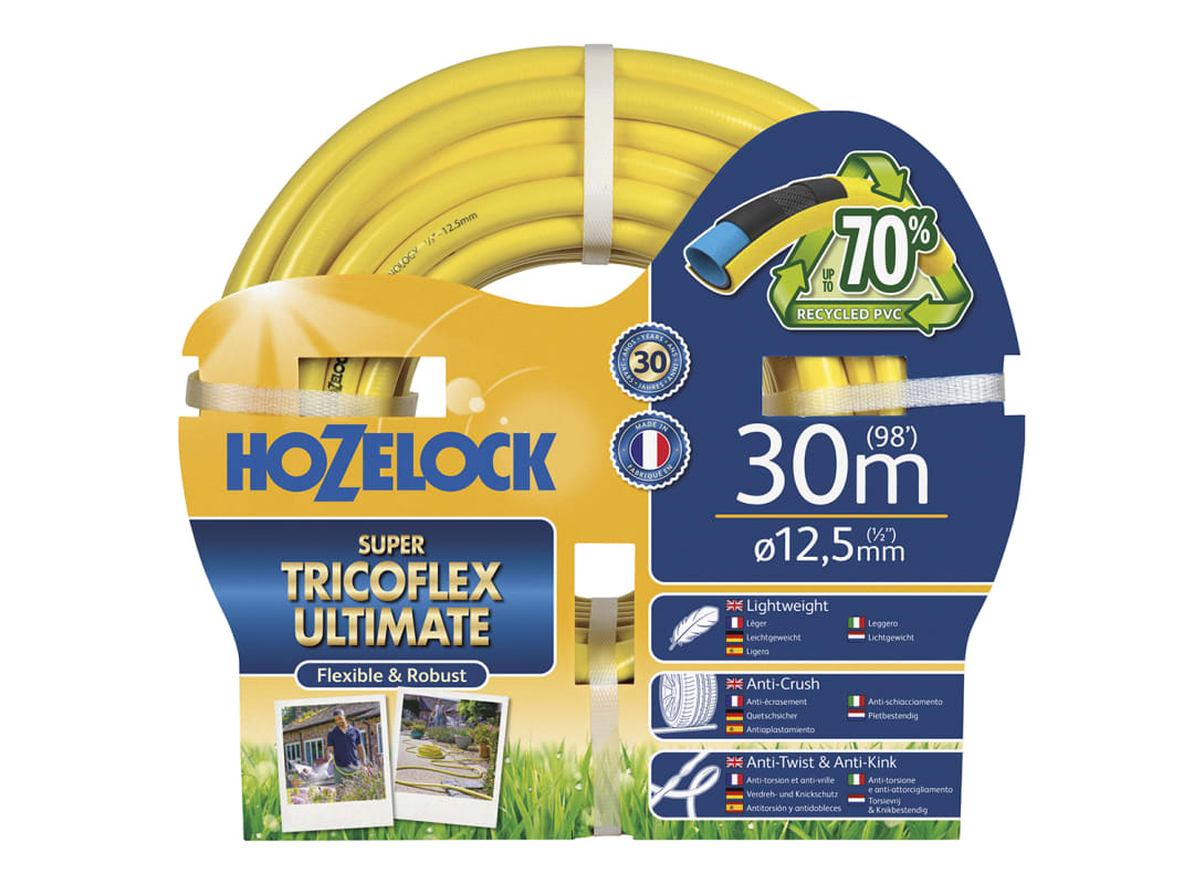 Hozelock 7830 Ultimate Hose 30m 12.5mm (1/2in) Diameter 100-002-080
