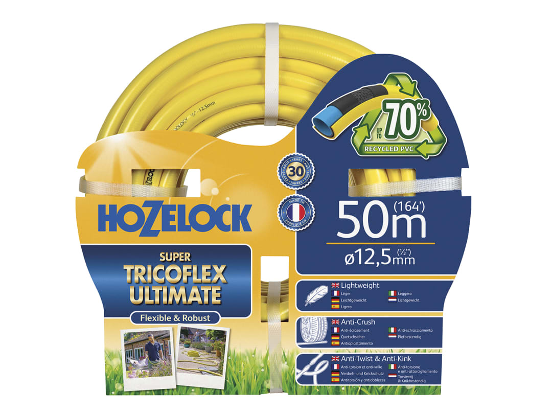 Hozelock 7850 Ultimate Hose 50m 12.5mm (1/2in) Diameter 100-002-086