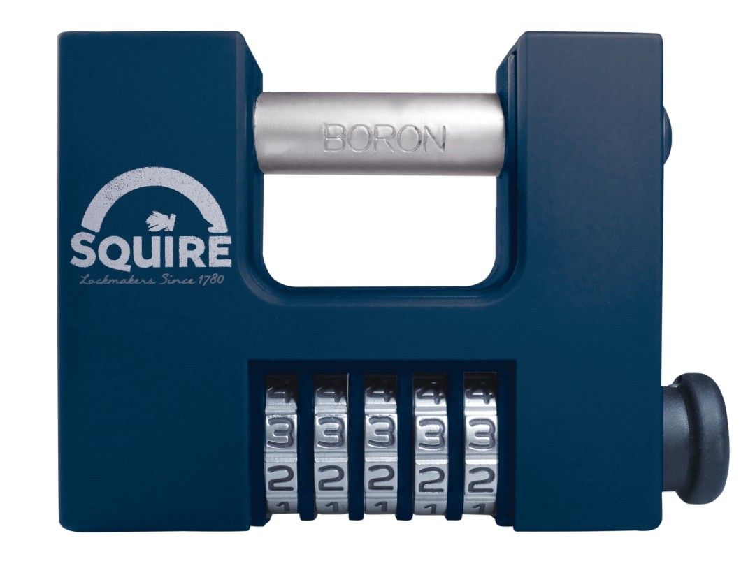 Squire CBW85 Hi-Security Shutter Combination Padlock 83mm CBW85