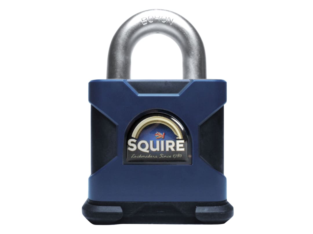 Squire SS80S Stronghold Solid Steel Padlock 80mm CEN6 Boxed SS80S
