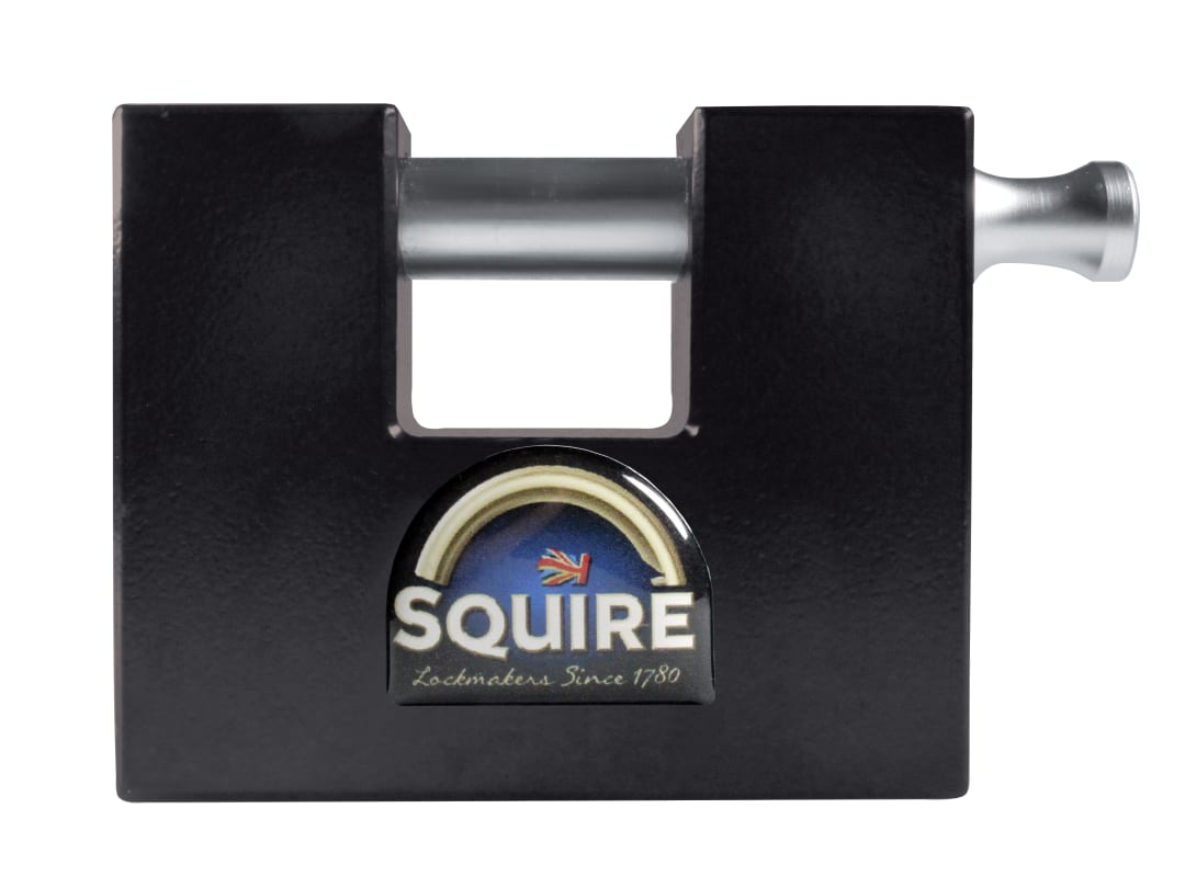 Squire WS75S Stronghold Container Block Lock 80mm Boxed WS75SBX