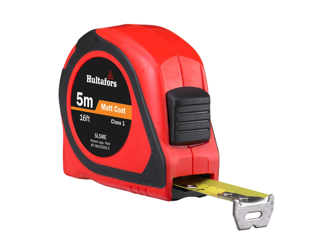 Hultafors SL5ME Short Steel Tape 5m/16ft (Width 19mm) 351223