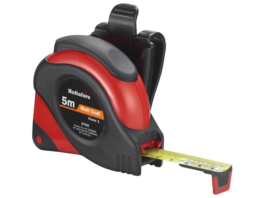 Hultafors BT5M Big T Pocket Tape 5m (Width 19mm) (Metric only) 356123