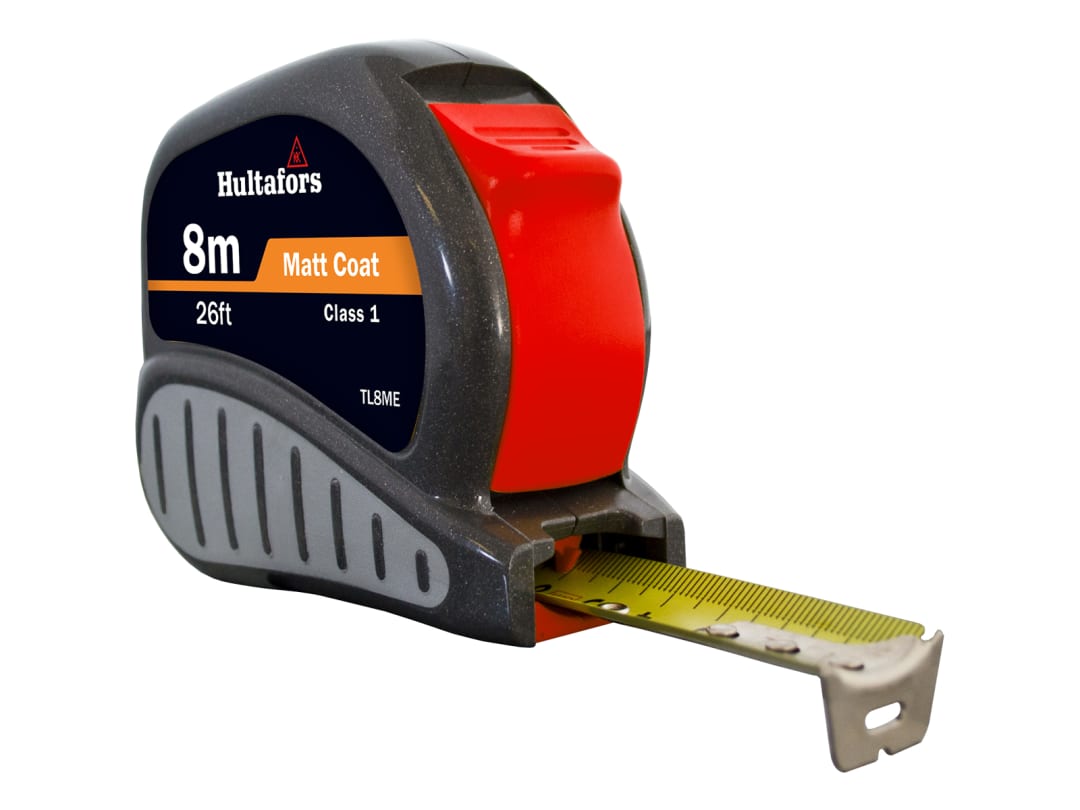 Hultafors TL8ME Tri-Lok Pocket Tape 8m/26ft (Width 25mm) 358213