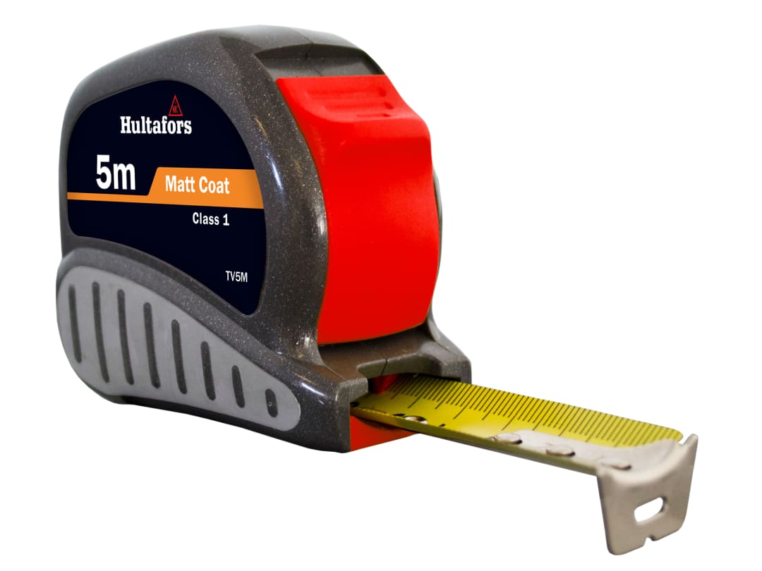 Hultafors TV5M Tri-Lok Pocket Tape 5m (Width 25mm) (Metric only) 358433