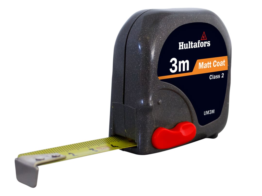 Hultafors UM3M Uni-Matic II Pocket Tape 3m (Width 16mm) (Metric only) 369003
