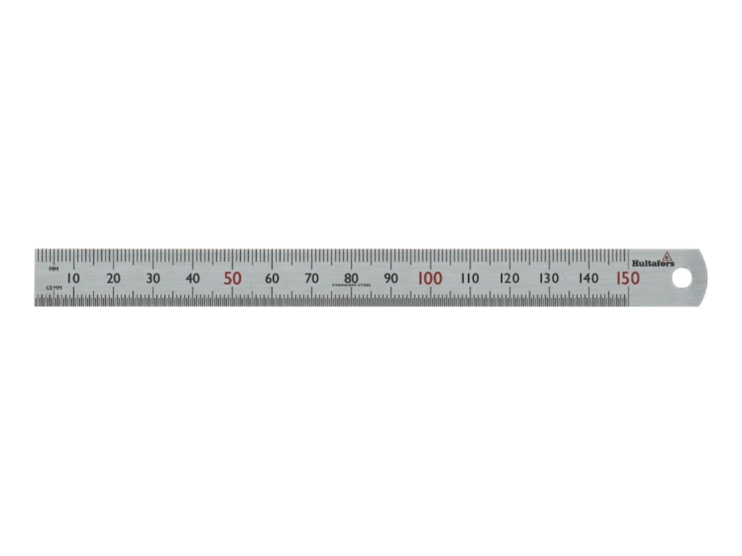 Hultafors STL 150 Stainless Steel Ruler 150mm 554003