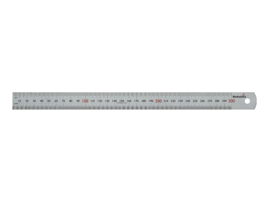 Hultafors STL 300 Stainless Steel Ruler 300mm 554103