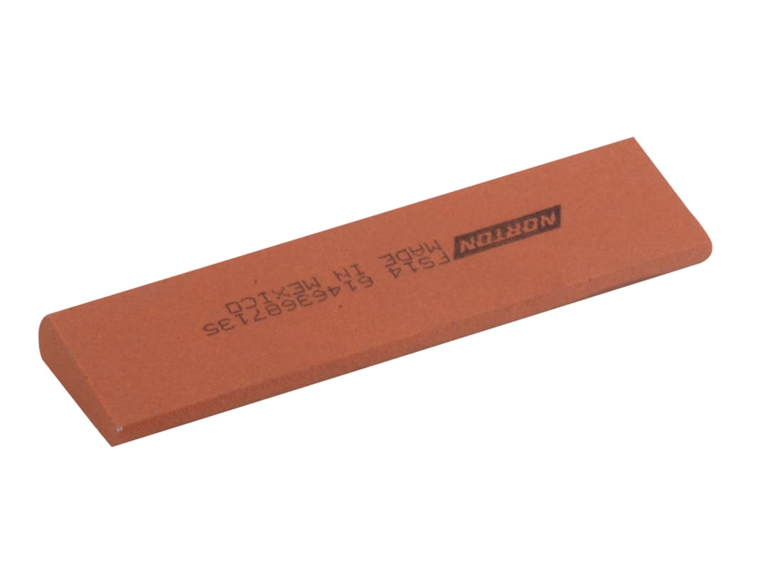 India FS14 Round Edge Slipstone 100 x 25 x 11 x 5mm - Fine 61463687135