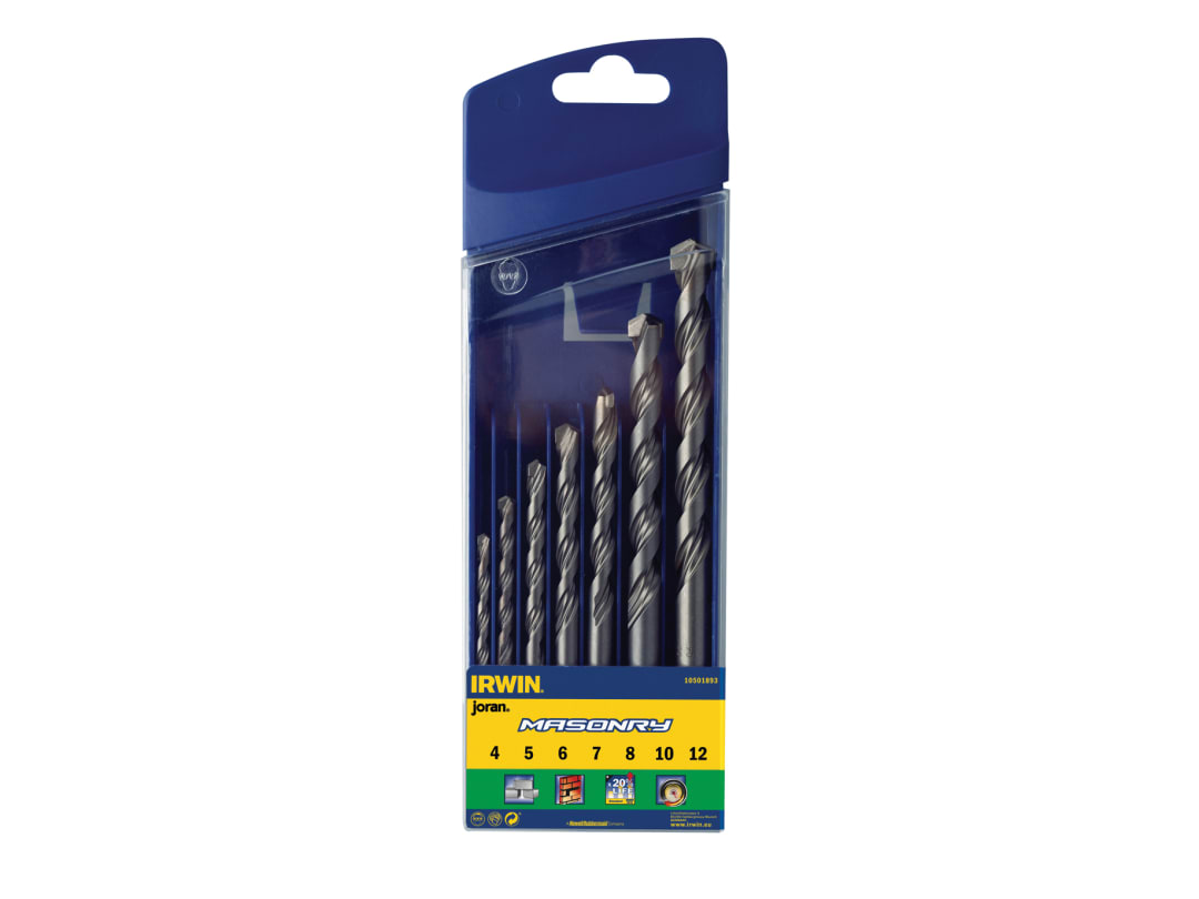 Irwin IRWIN® Masonry Drill Bit Set, 7 Piece 10501893