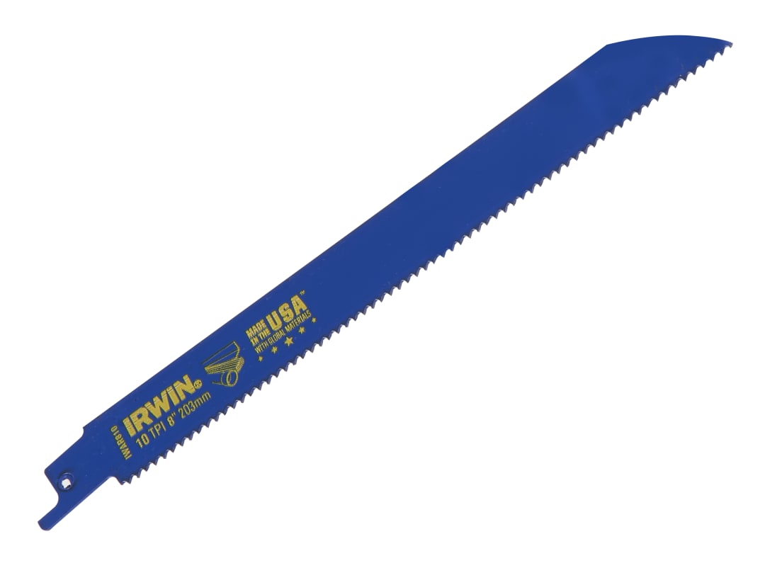 Irwin IRWIN® 810R Sabre Saw Blade Metal & Wood Cutting 200mm (Pack 5) 10504157