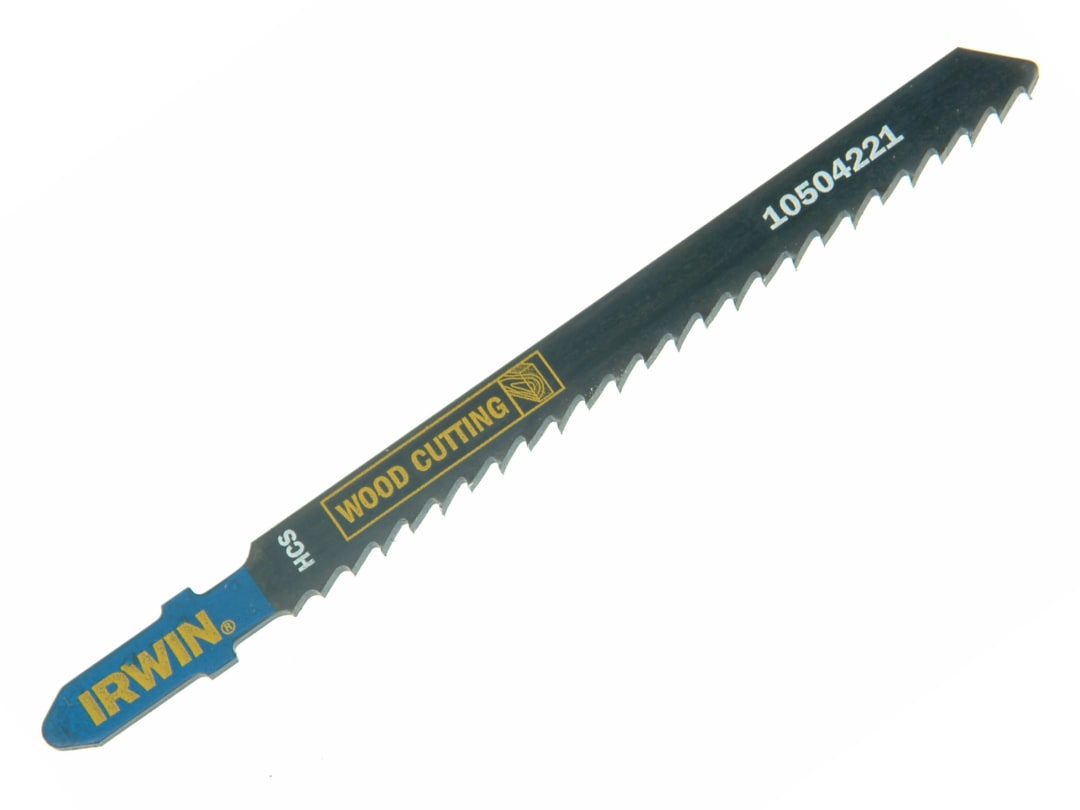 Irwin IRWIN® Wood Jigsaw Blades Pack of 5 T244D 10504224
