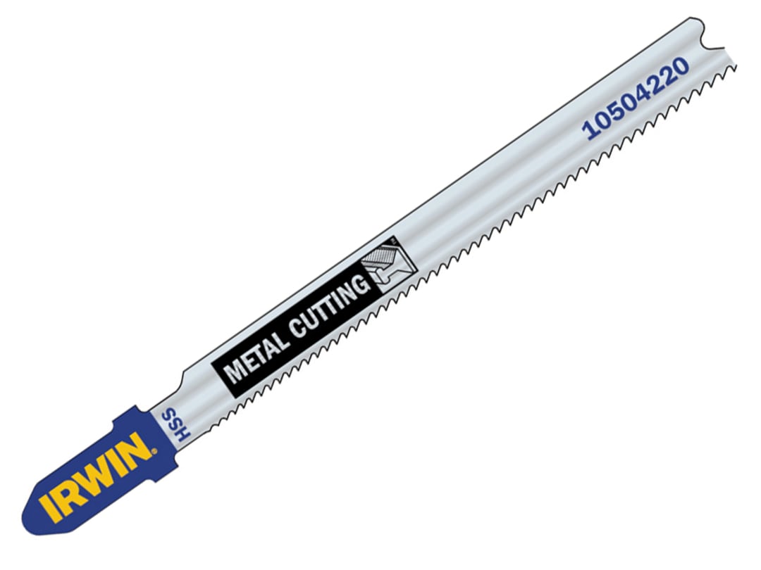 Irwin IRWIN® T123X Metal Cutting Jigsaw Blades Pack of 5 10504233