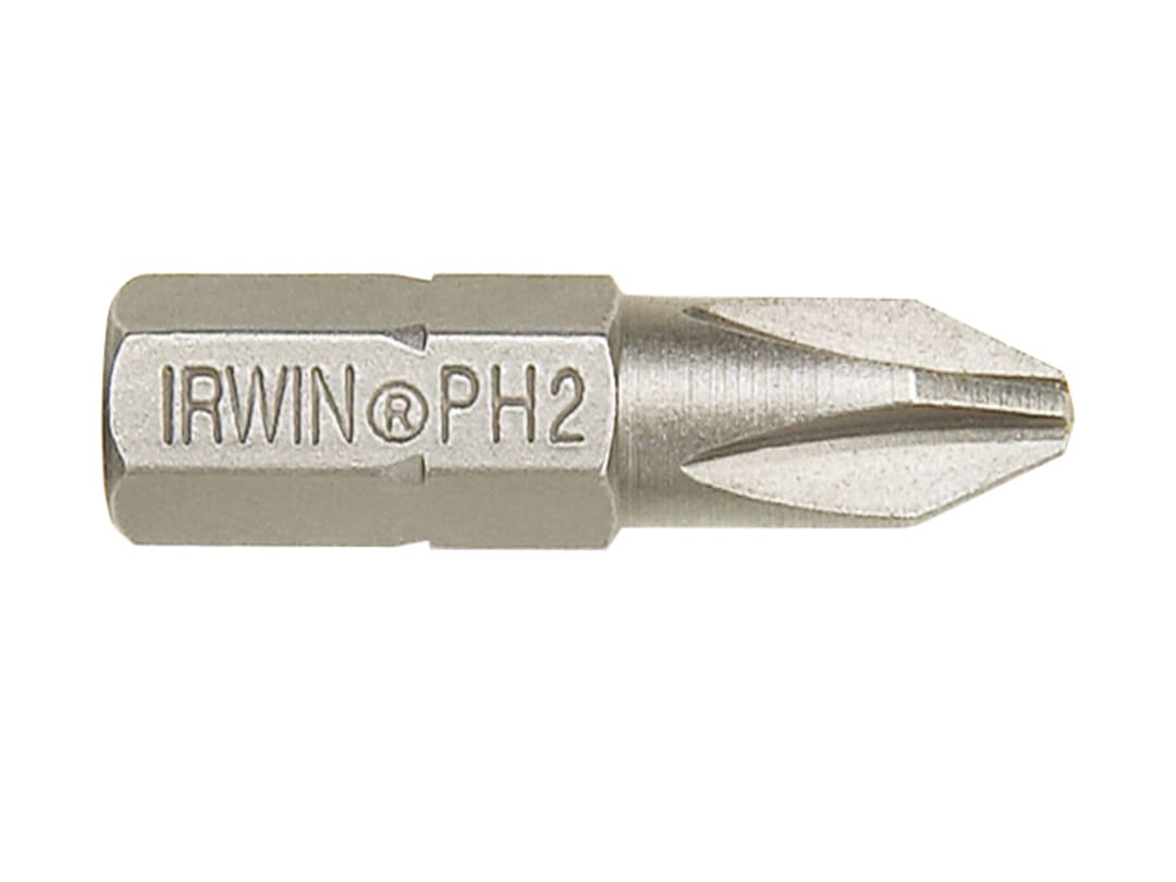 Irwin IRWIN® Phillips Insert Bits PH2 25mm (Pack 2) 10504388
