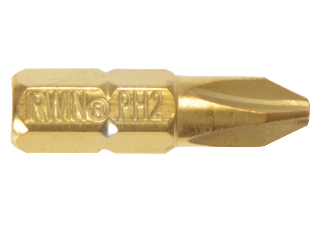 Photos - Bits / Sockets IRWIN ® Screwdriver Bits Phillips PH2 25mm Titanium  10504392 10504392 (Pack 2)
