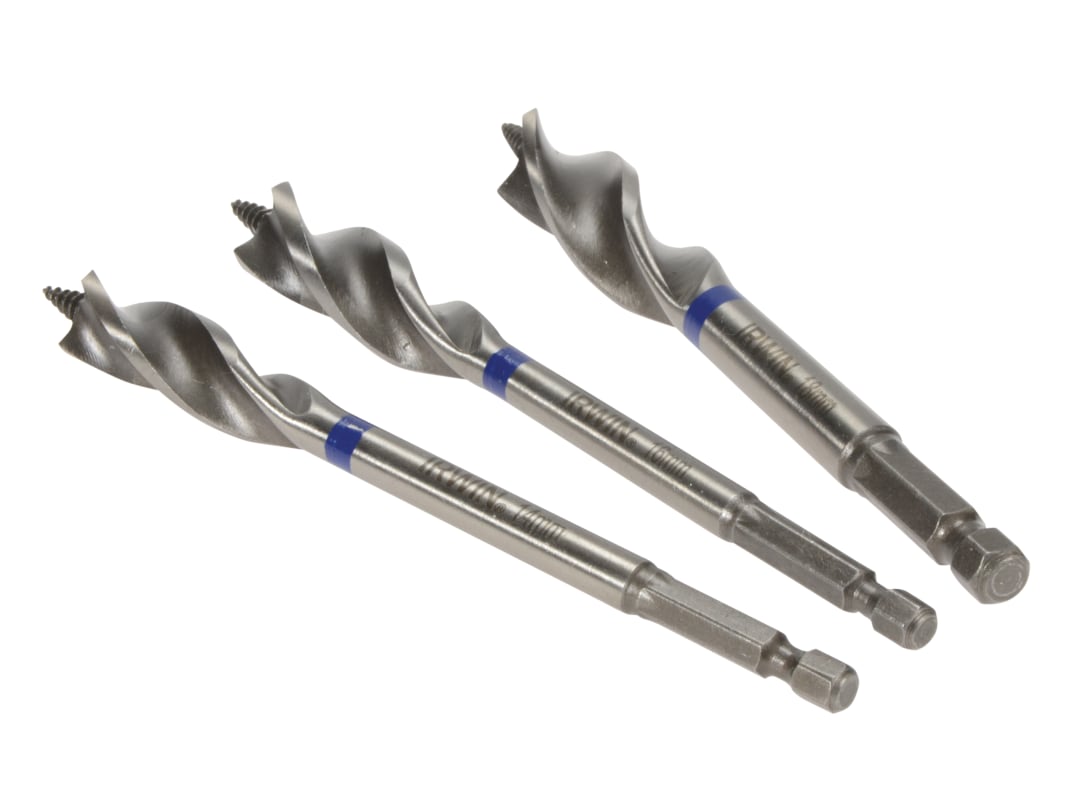 Irwin IRWIN® Blue Groove Wood Power Bit Set, 3 Piece 10507720