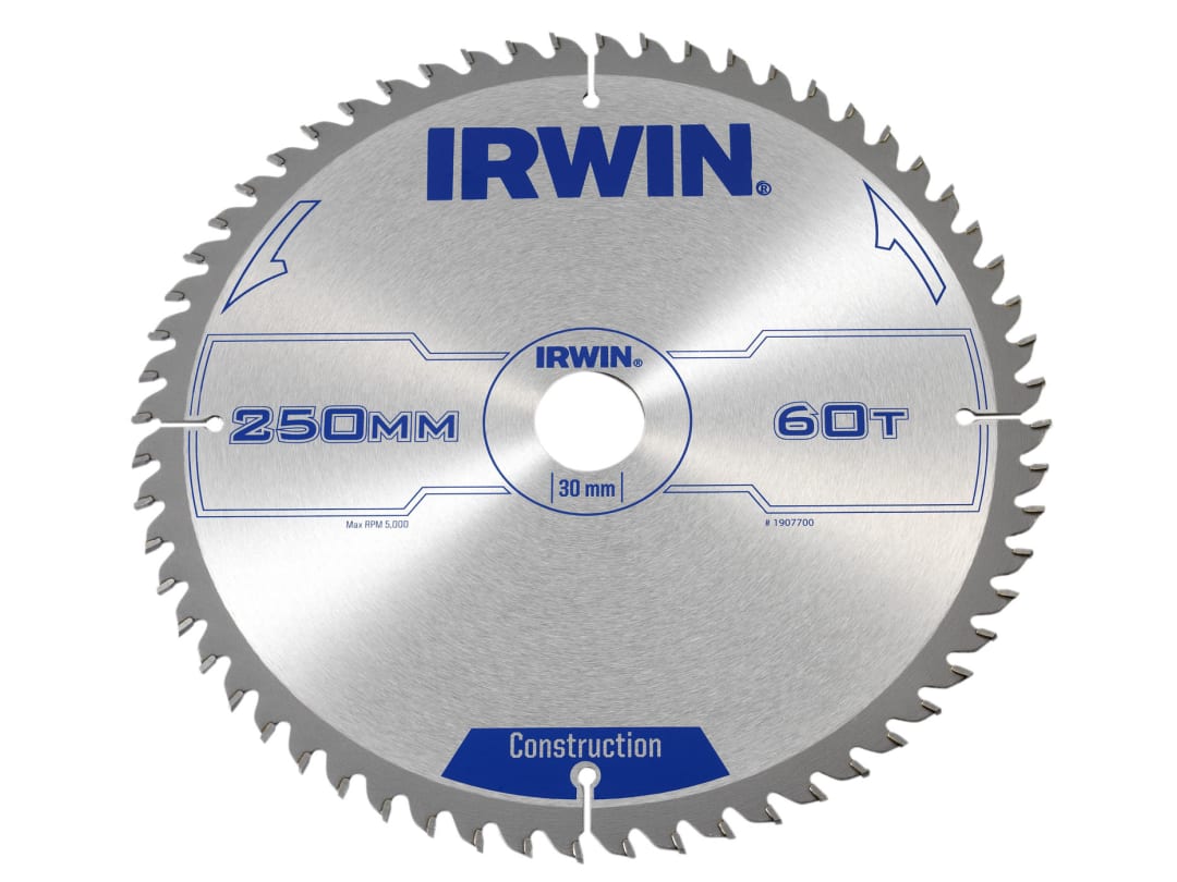 Irwin IRWIN® General Purpose Table & Mitre Saw Blade 250 x 30mm x 60T ATB 1907700