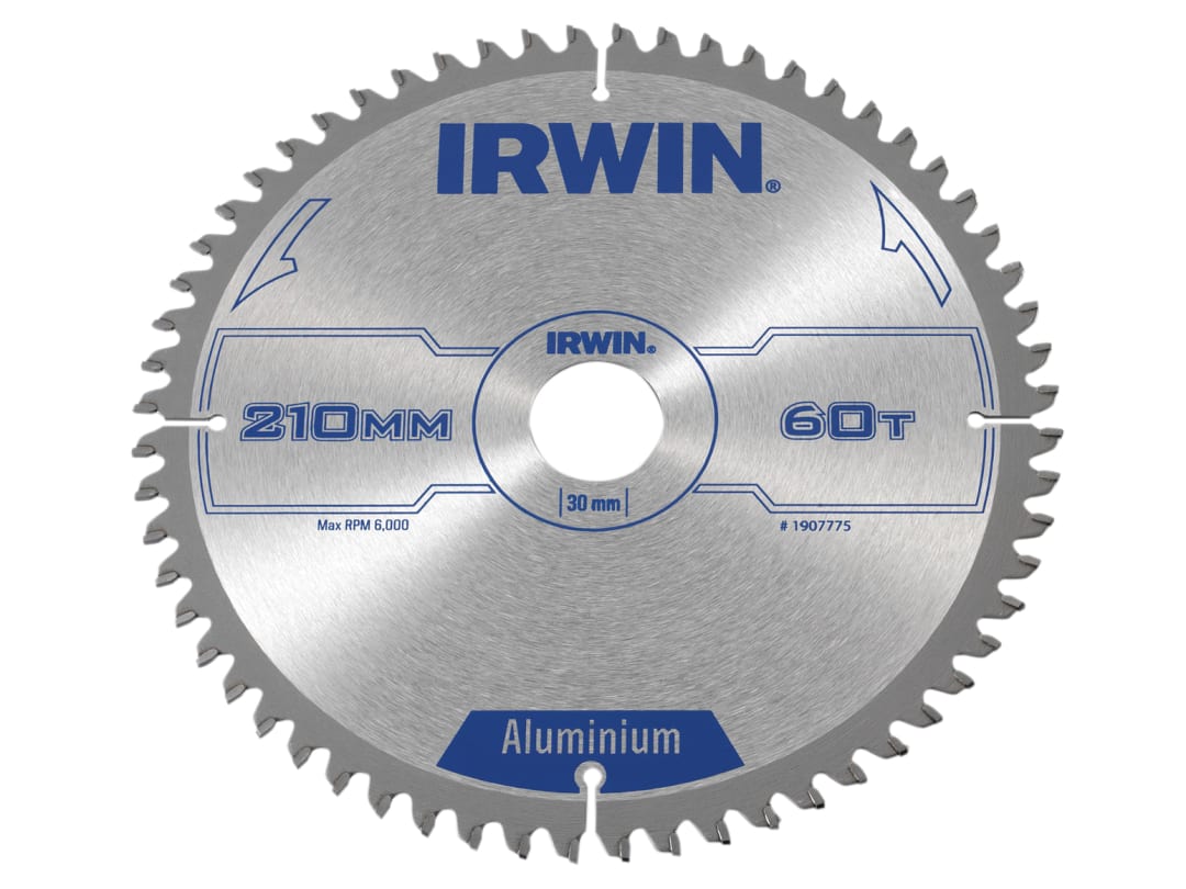 Irwin IRWIN® Professional Aluminium Circular Saw Blade 210 x 30mm x 60T TCG 1907775