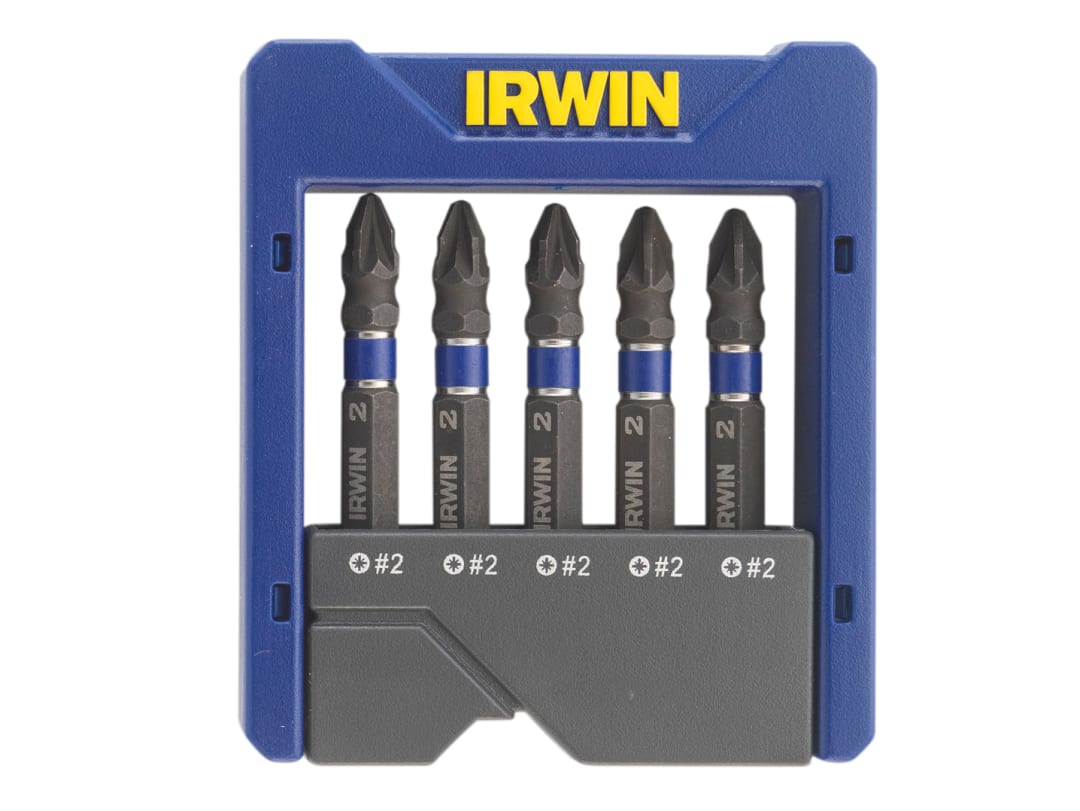 Irwin IRWIN® Pozidriv Impact Screwdriver Pocket Bit Set, 5 Piece 1923435