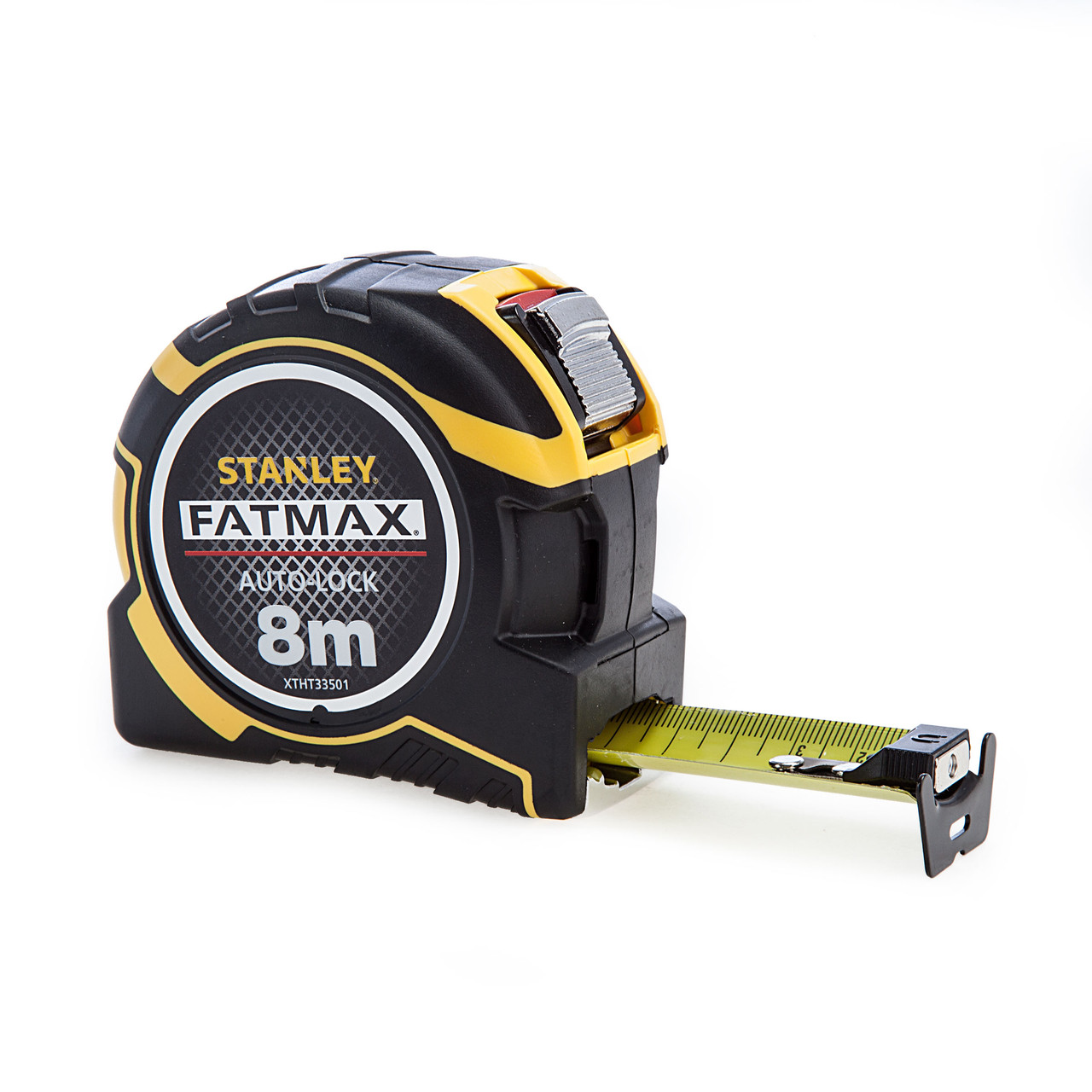 Stanley Fatmax Stanley XTHT0-33501 FatMax Autolock Tape Measure with Blade Armor 8m XTHT0-33501