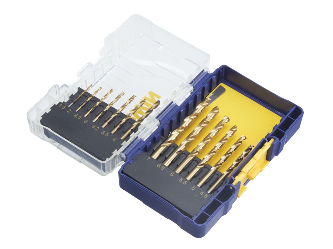 Irwin IRWIN® HSS Titanium Metal Drill Bit Set, 13 Piece IW3038503