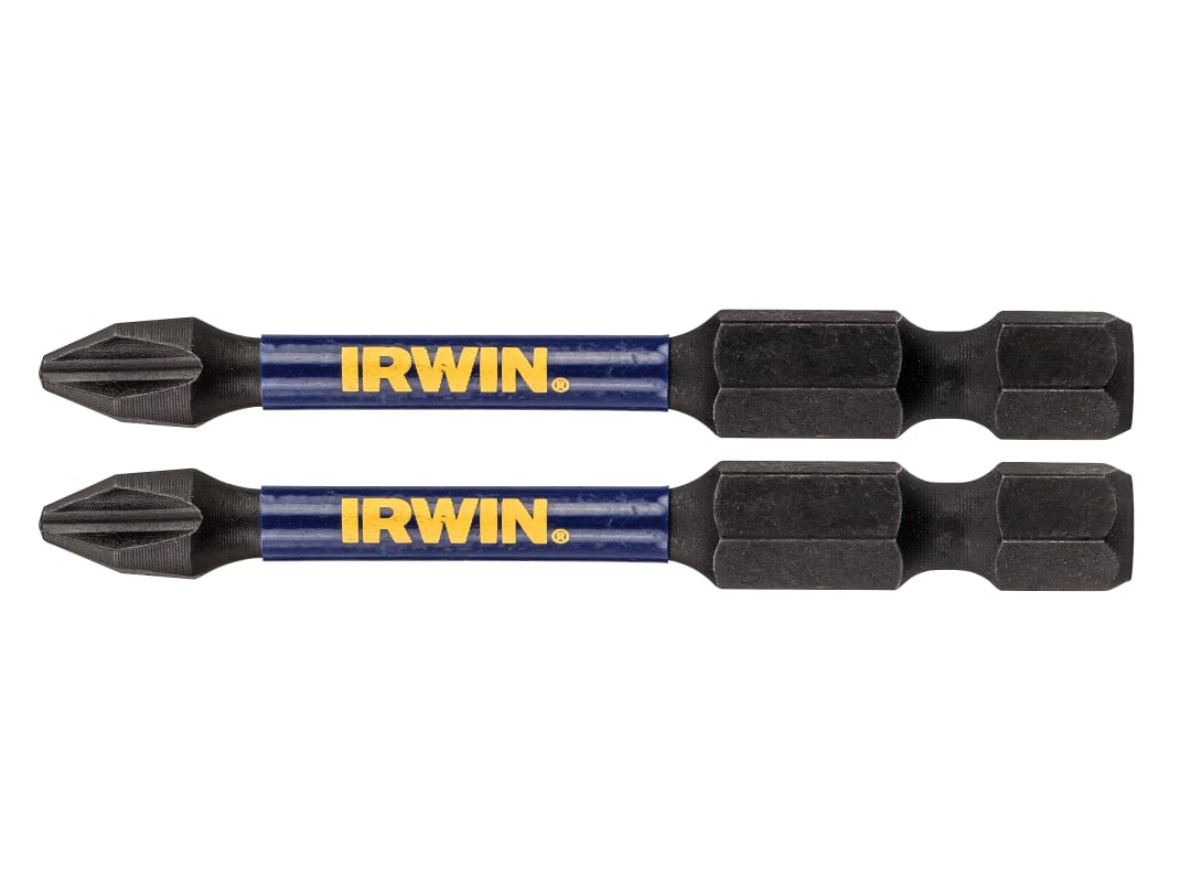 Irwin IRWIN® Impact Pro Performance Screwdriver Bits PH2 57mm (Pack 2) IW6061306