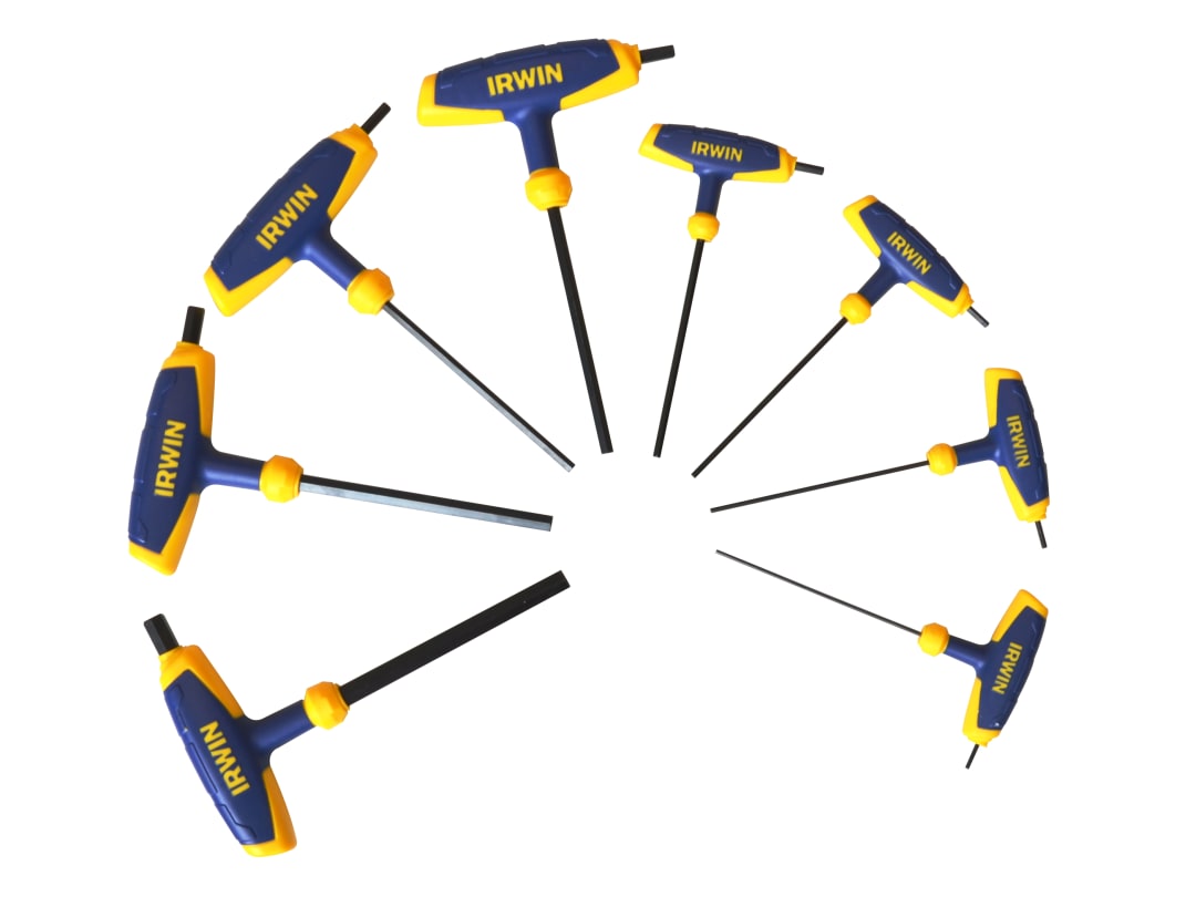 Irwin IRWIN® Metric T-Handle Hex Key Set, 8 Piece T10771
