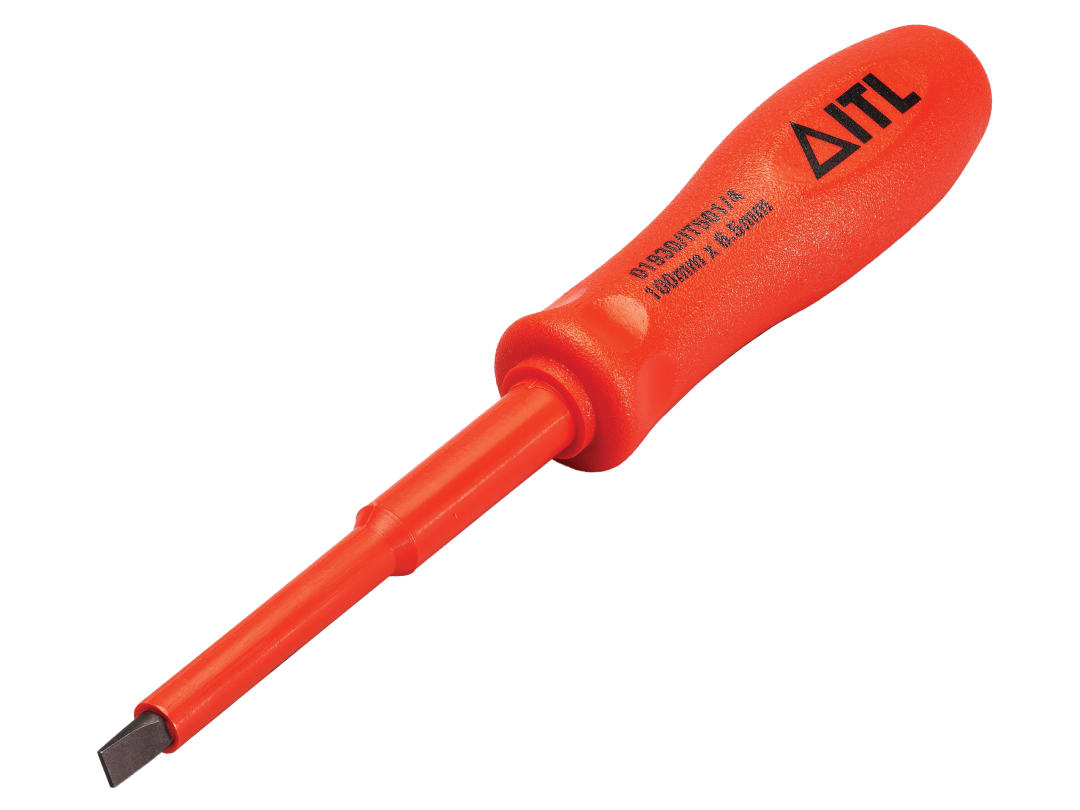 ITL Insulated Insulated Engineers Screwdriver 100mm x 6.5mm UKC-01930