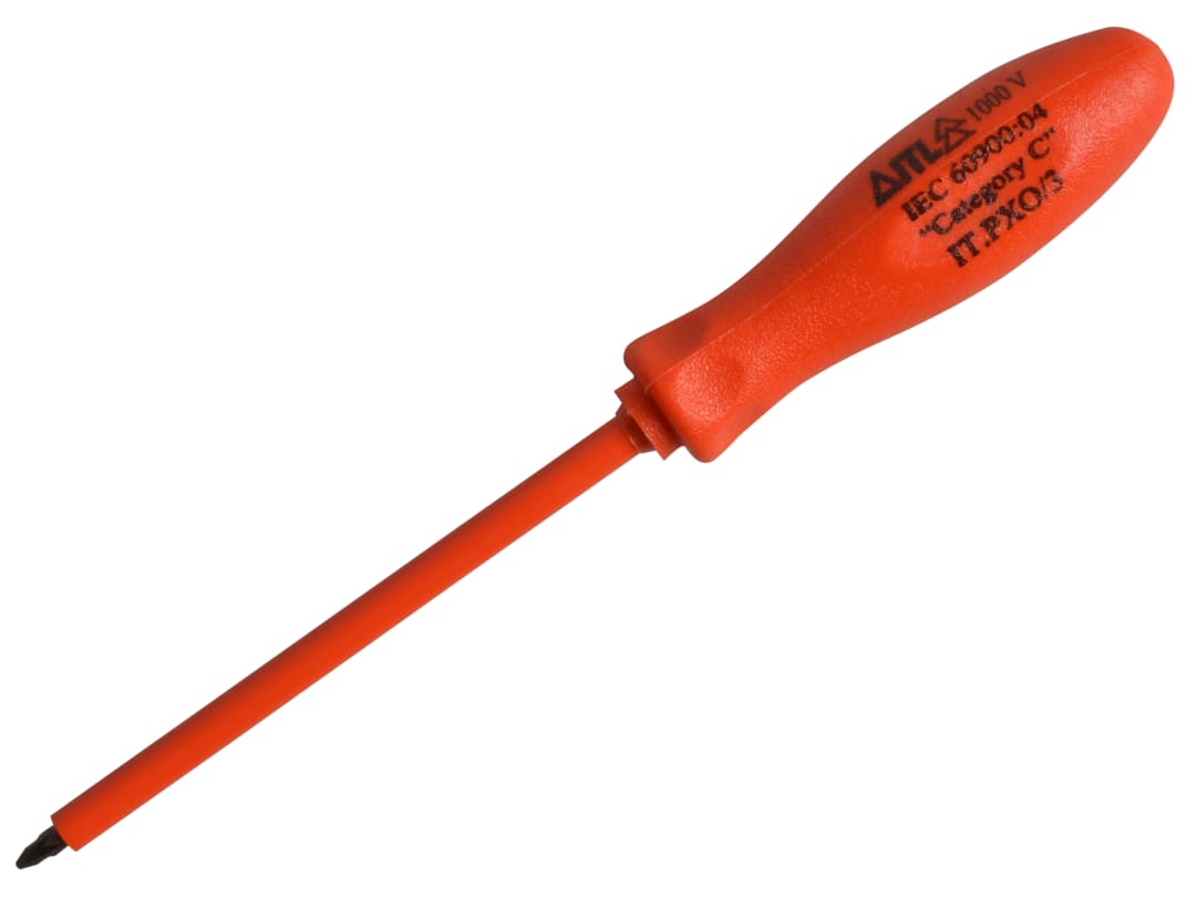 ITL Insulated Insulated Screwdriver Pozi No.0 x 75mm (3in) UKC-01979
