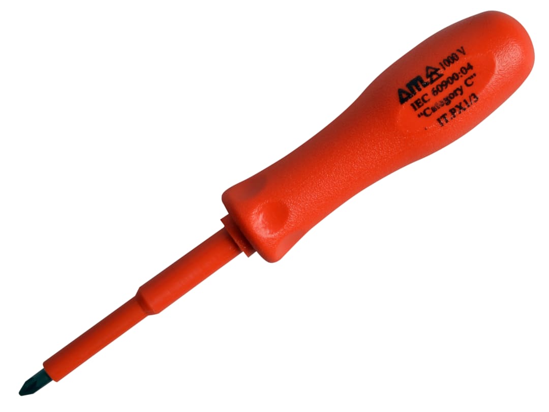 ITL Insulated Insulated Screwdriver Pozi No.1 x 75mm (3in) UKC-01980