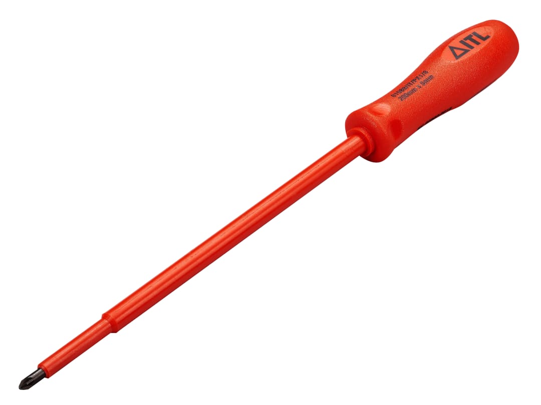 ITL Insulated Insulated Screwdriver Pozi No.1 x 200mm (8in) 01989