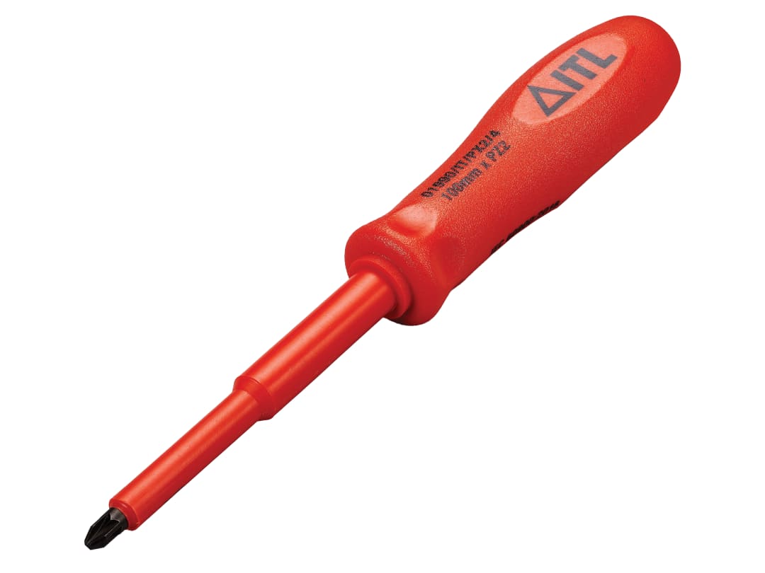 ITL Insulated Insulated Screwdriver Pozi No.2 x 100mm (4in) UKC-01990