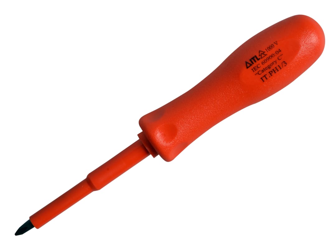 ITL Insulated Insulated Screwdriver Phillips No.1 x 75mm (3in) UKC-02010