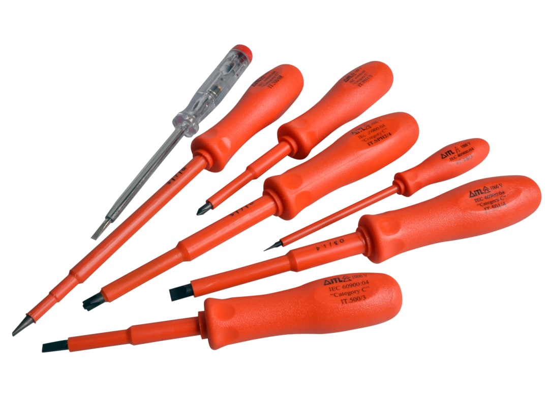 ITL Insulated Insulated Screwdriver Set, 7 Piece UKC-02100