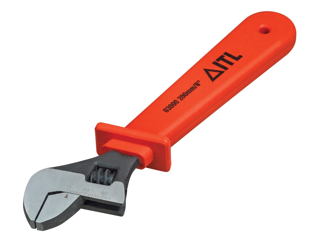 ITL Insulated Insulated Adjustable Wrench 200mm (8in) UKC-03000