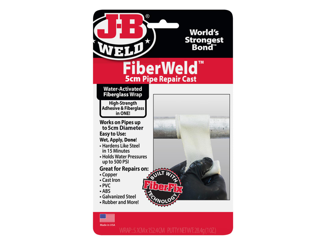 J-B Weld FiberWeld™ Pipe Repair Cast 5 x 152cm 38260UK