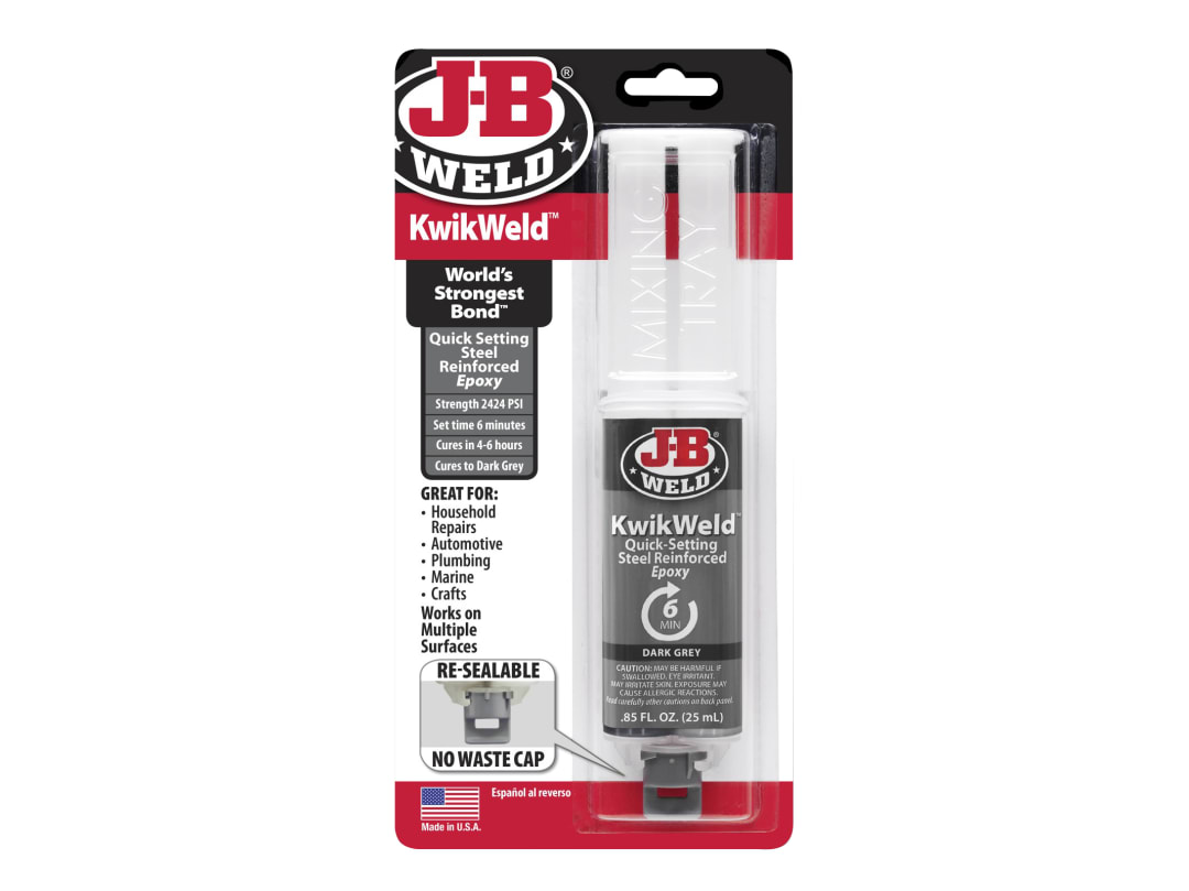 J-B Weld KwikWeld™ Epoxy Syringe 25ml 50176UK